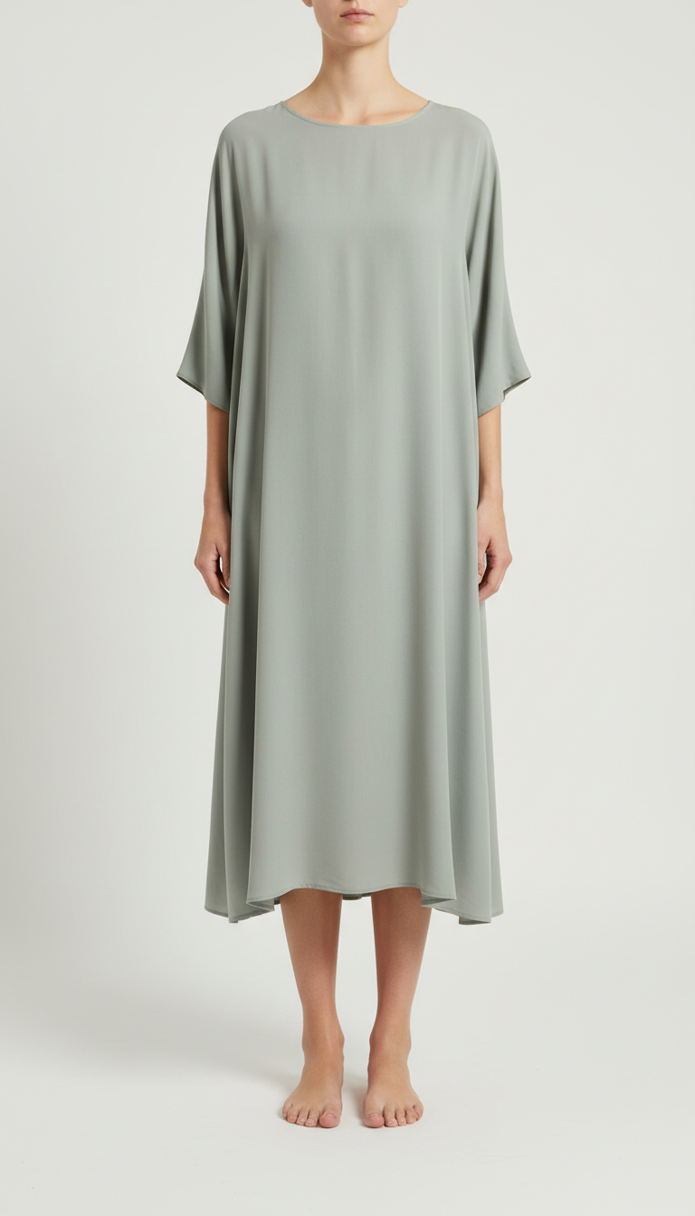 Sage mist shift dress